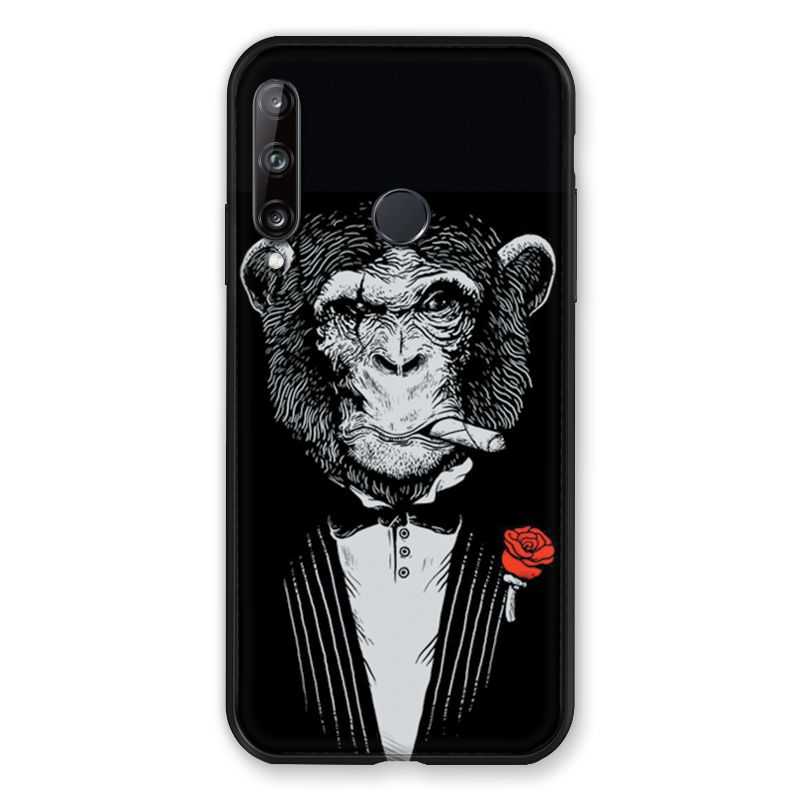 Coque Pour Huawei P40 Lite E Decale Singe Mafia