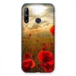 Coque Pour Huawei P40 Lite E Fleur Coquelicot