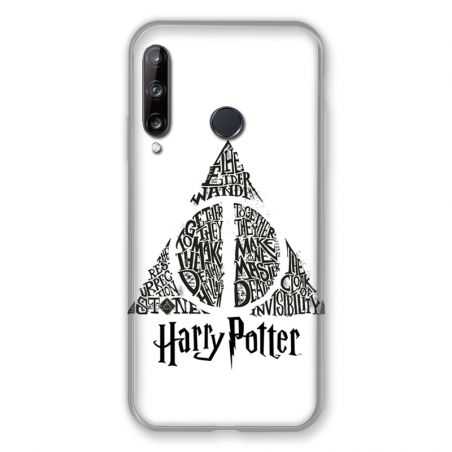 Coque Pour Huawei P40 Lite E WB License Harry Potter Triangle Blanc