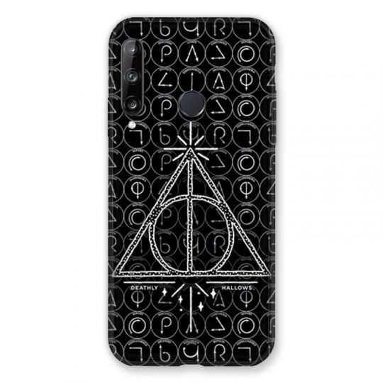 Coque Pour Huawei P40 Lite E WB License Harry Potter Triangle noir