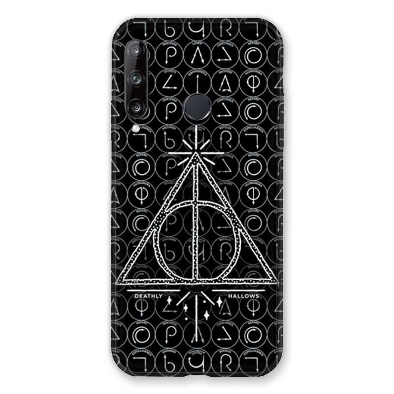 Coque Pour Huawei P40 Lite E WB License Harry Potter Triangle noir
