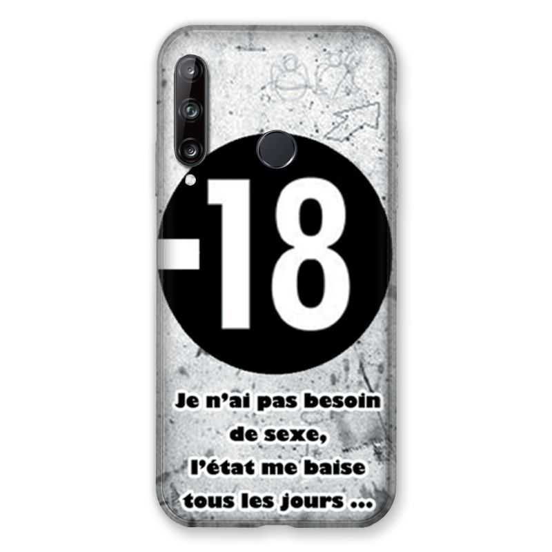 Coque Pour Huawei P40 Lite E Humour 18 Ans