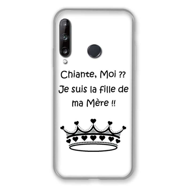 Coque Pour Huawei P40 Lite E Humour Moi Chiante