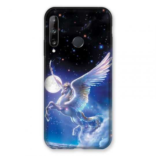 Coque Pour Huawei P40 Lite E Licorne Céleste