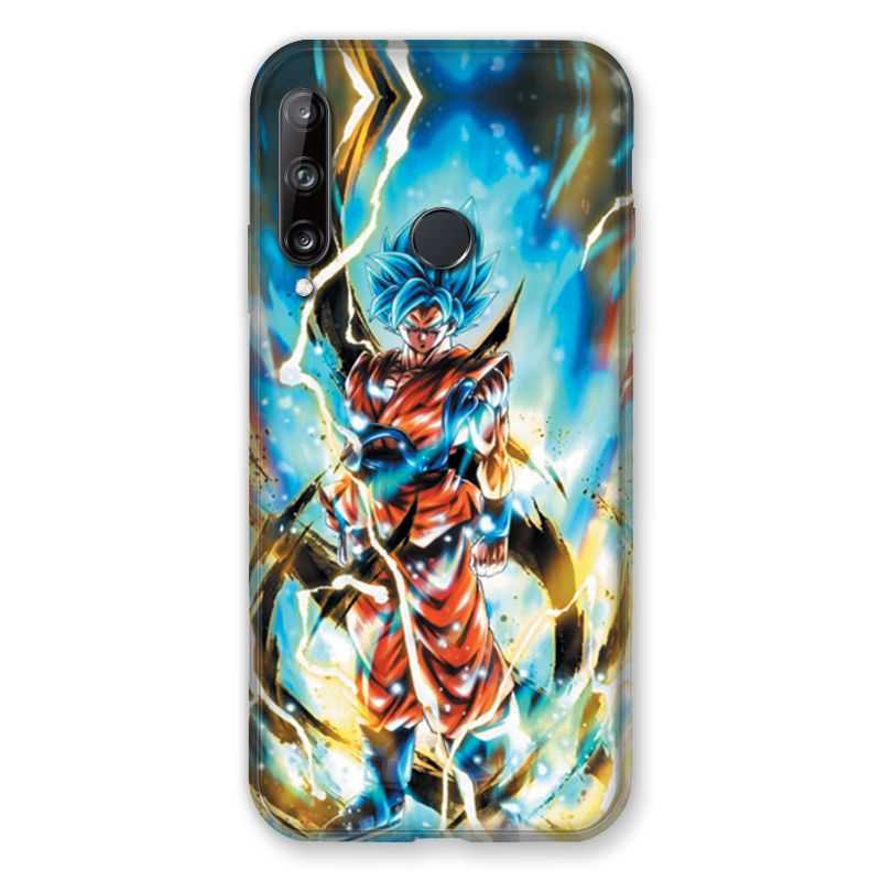 Coque Pour Huawei P40 Lite E Manga Dragon Ball Sangoku Blanc