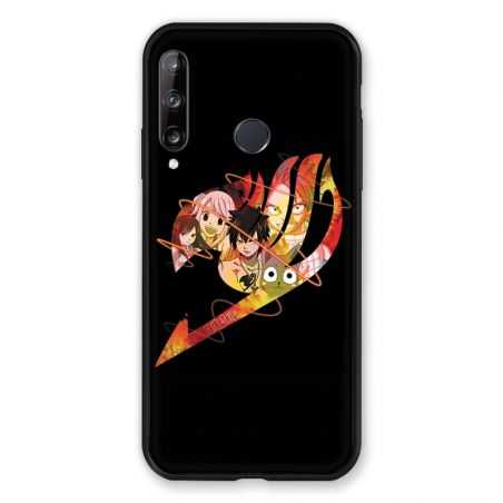 Coque Pour Huawei P40 Lite E Manga Fairy Tail Logo Noir