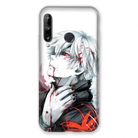 Coque Pour Huawei P40 Lite E Manga Kaneki Blanc