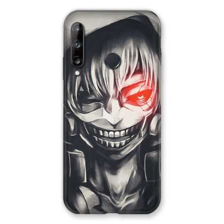 Coque Pour Huawei P40 Lite E Manga Kaneki Noir