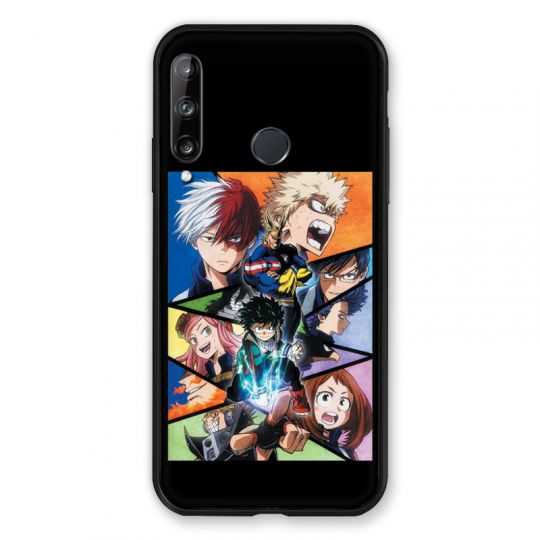 Coque Pour Huawei P40 Lite E Manga My Hero Academia Noir