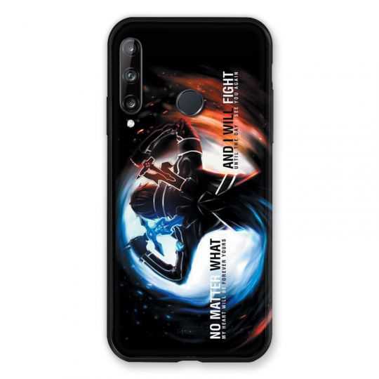 Coque Pour Huawei P40 Lite E Manga SAO sword Art Online Fight