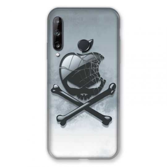 Coque Pour Huawei P40 Lite E Pomme Tete Mort