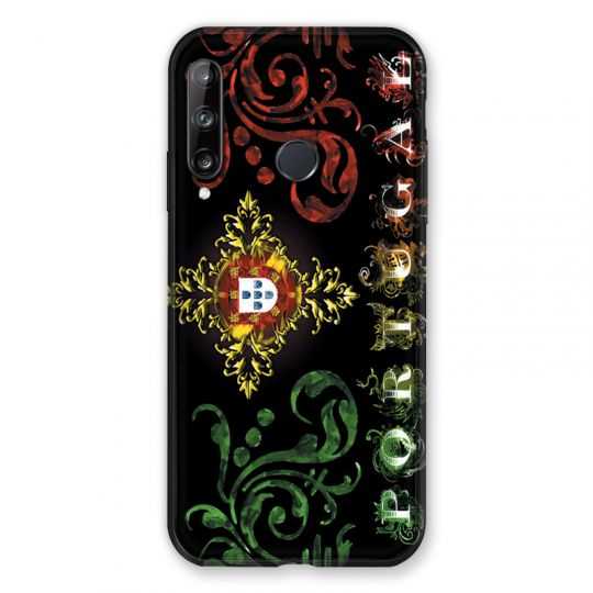 Coque Pour Huawei P40 Lite E Portugal Arabesque