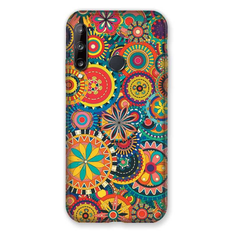 Coque Pour Huawei P40 Lite E Psychedelic Roue