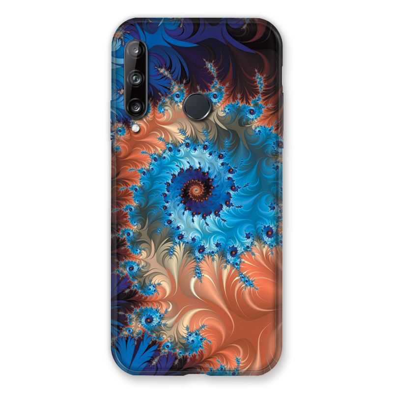 Coque Pour Huawei P40 Lite E Psychedelic Spirale