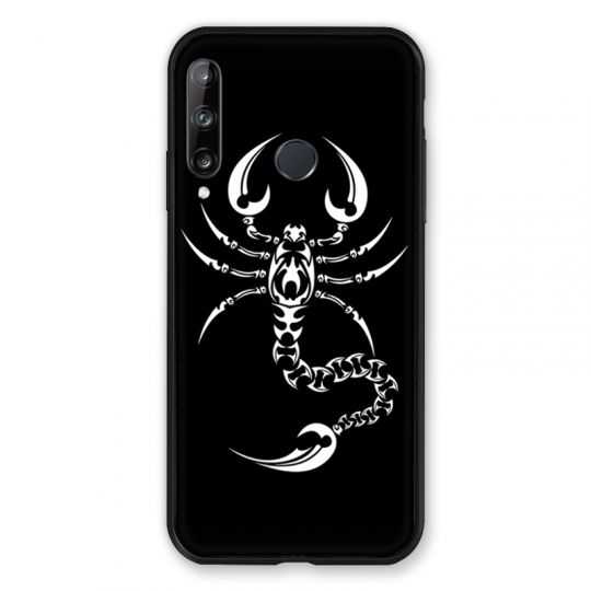 Coque Pour Huawei P40 Lite E Scorpion Noir