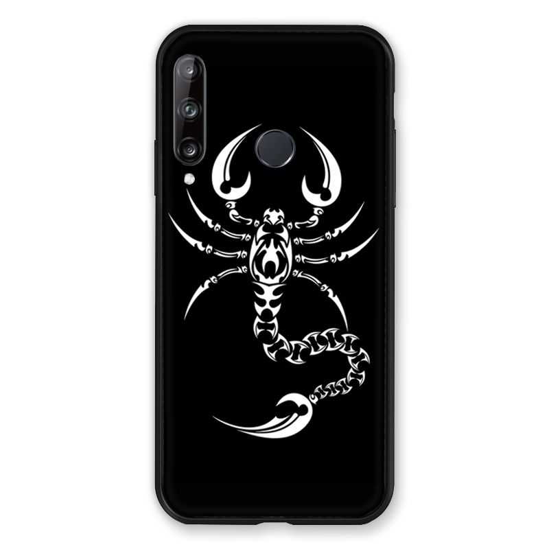 Coque Pour Huawei P40 Lite E Scorpion Noir