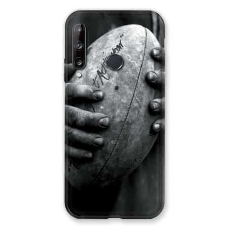 Coque Pour Huawei P40 Lite E Rugby Ballon Vintage