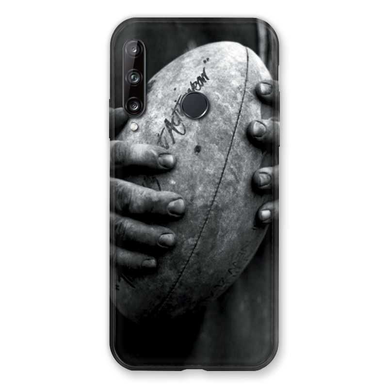 Coque Pour Huawei P40 Lite E Rugby Ballon Vintage