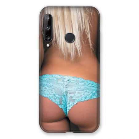Coque Pour Huawei P40 Lite E Sexy Tanga Bleu