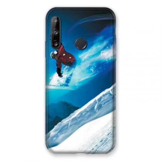 Coque Pour Huawei P40 Lite E Snowboard Saut