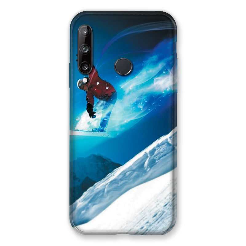 Coque Pour Huawei P40 Lite E Snowboard Saut