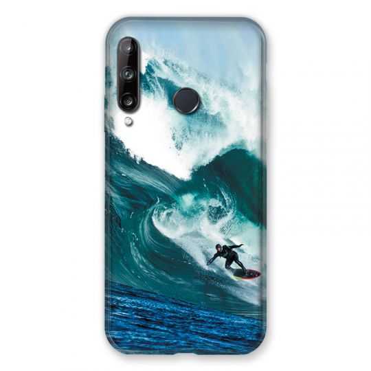 Coque Pour Huawei P40 Lite E Surf Vague