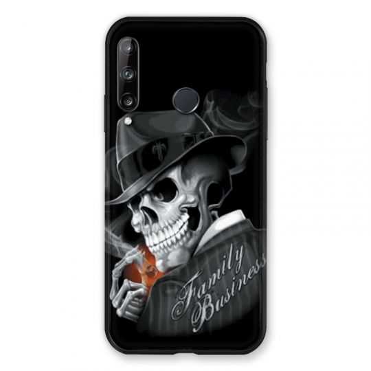 Coque Pour Huawei P40 Lite E Tete de Mort family business