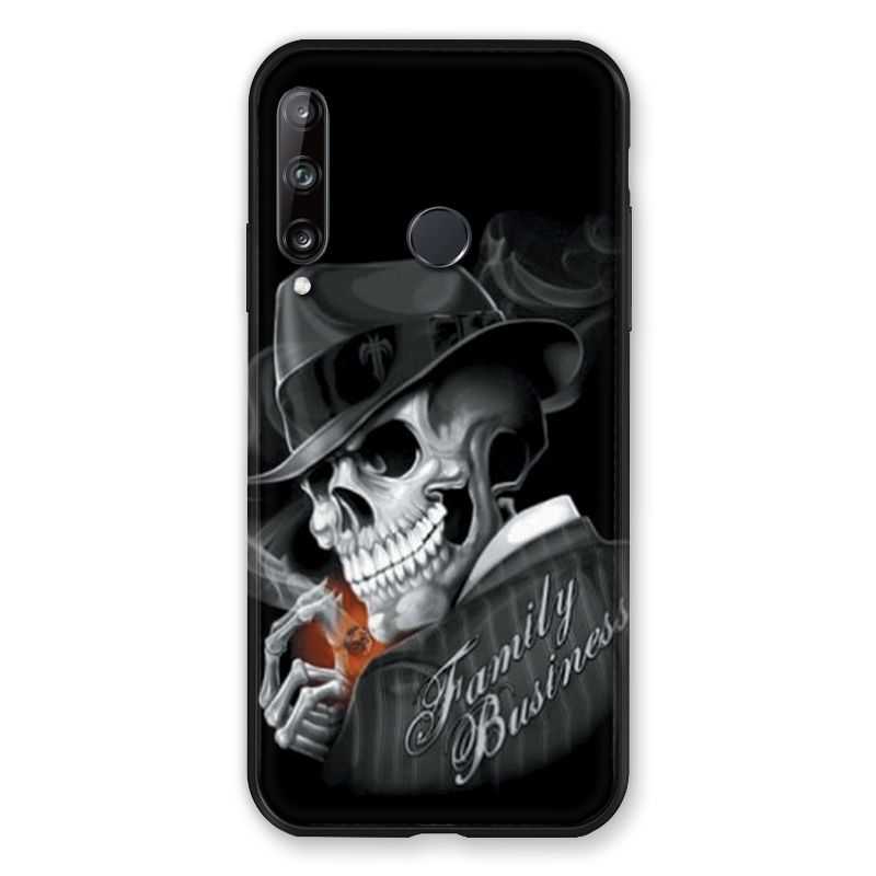 Coque Pour Huawei P40 Lite E Tete de Mort family business
