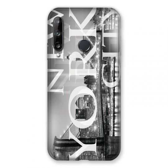 Coque Pour Huawei P40 Lite E Amerique USA New York