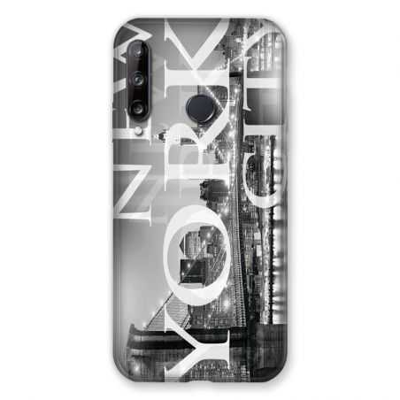 Coque Pour Huawei P40 Lite E Amerique USA New York