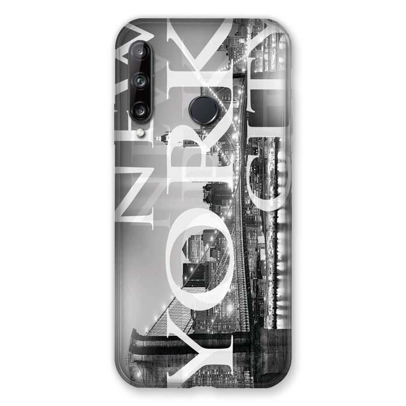 Coque Pour Huawei P40 Lite E Amerique USA New York