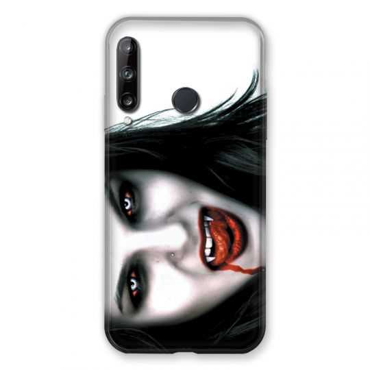 Coque Pour Huawei P40 Lite E Vampire Blanc