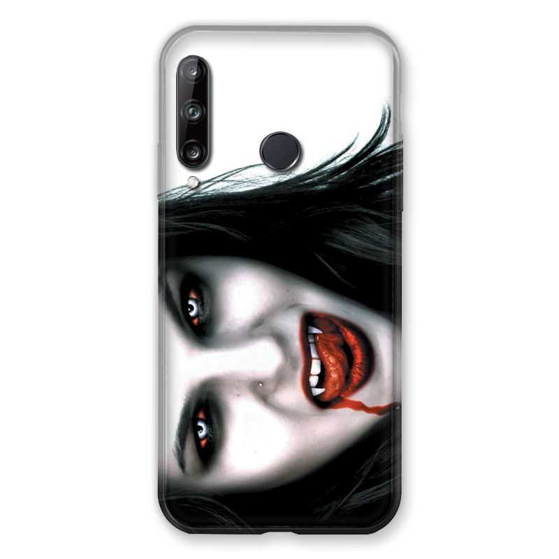 Coque Pour Huawei P40 Lite E Vampire Blanc