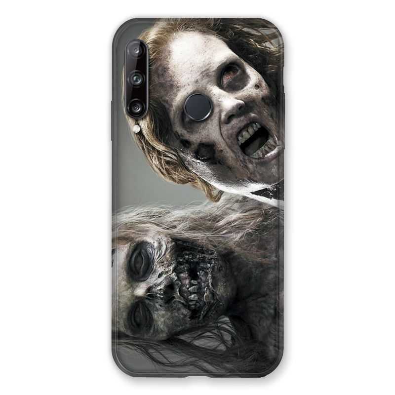 Coque Pour Huawei P40 Lite E Zombie Blanc