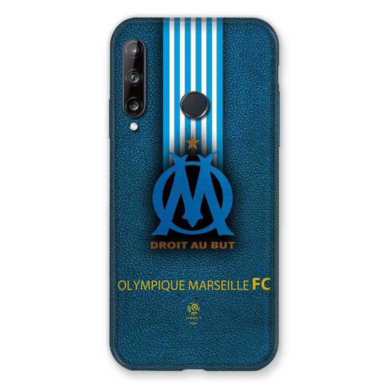 Coque Pour Huawei P40 Lite E Olympique Marseille OM Bande