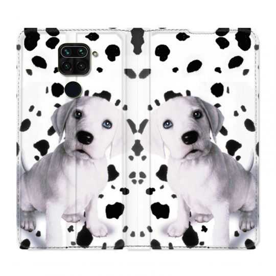 Housse Cuir Portefeuille Pour Xiaomi Redmi Note 9S / 9 Pro Chien Dalmatien