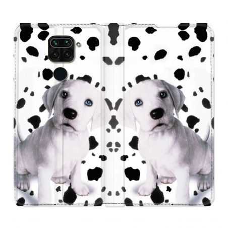 Housse Cuir Portefeuille Pour Xiaomi Redmi Note 9S / 9 Pro Chien Dalmatien