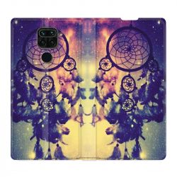Housse Cuir Portefeuille Pour Xiaomi Redmi Note 9S / 9 Pro Attrape Reve Colore