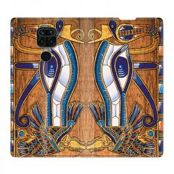 Housse Cuir Portefeuille Pour Xiaomi Redmi Note 9S / 9 Pro Egypte Papyrus