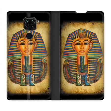 Housse Cuir Portefeuille Pour Xiaomi Redmi Note 9S / 9 Pro Egypte Pharaon