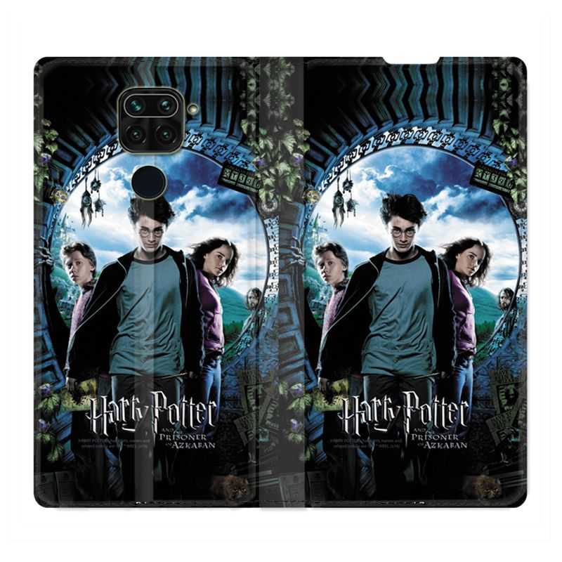 Housse Cuir Portefeuille Pour Xiaomi Redmi Note 9S / 9 Pro WB License Harry Potter Azkaban