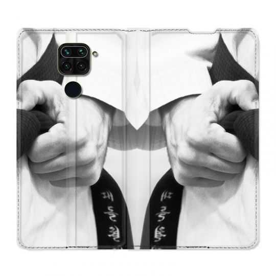 Housse Cuir Portefeuille Pour Xiaomi Redmi Note 9S / 9 Pro Judo Kimono
