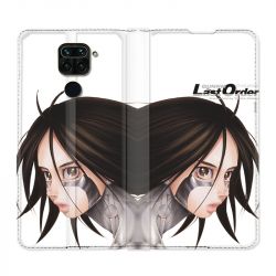 Housse Cuir Portefeuille Pour Xiaomi Redmi Note 9S / 9 Pro Manga Gunnm Gally