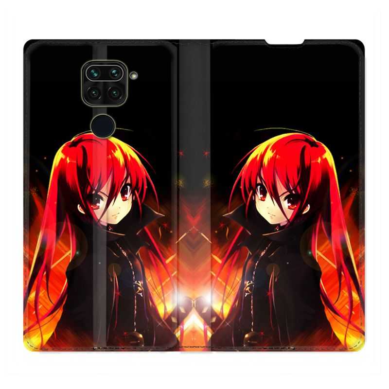 Housse Cuir Portefeuille Pour Xiaomi Redmi Note 9S / 9 Pro Manga Shana