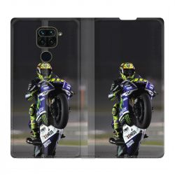 Housse Cuir Portefeuille Pour Xiaomi Redmi Note 9S / 9 Pro Moto Wheeling