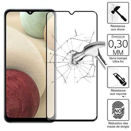 Vitre protection / Verre trempé pour Samsung Galaxy A12