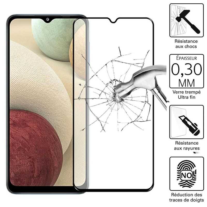 Vitre protection / Verre trempé pour Samsung Galaxy A12