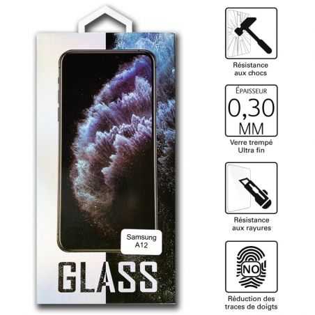 Vitre protection / Verre trempé pour Samsung Galaxy A12