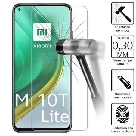 Vitre protection / Verre trempé 3D pour Xiaomi Redmi Mi10T / 10T Pro