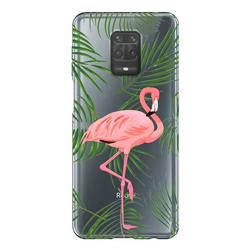 Coque Transparente Pour Xiaomi Redmi Note 9 Famant Rose